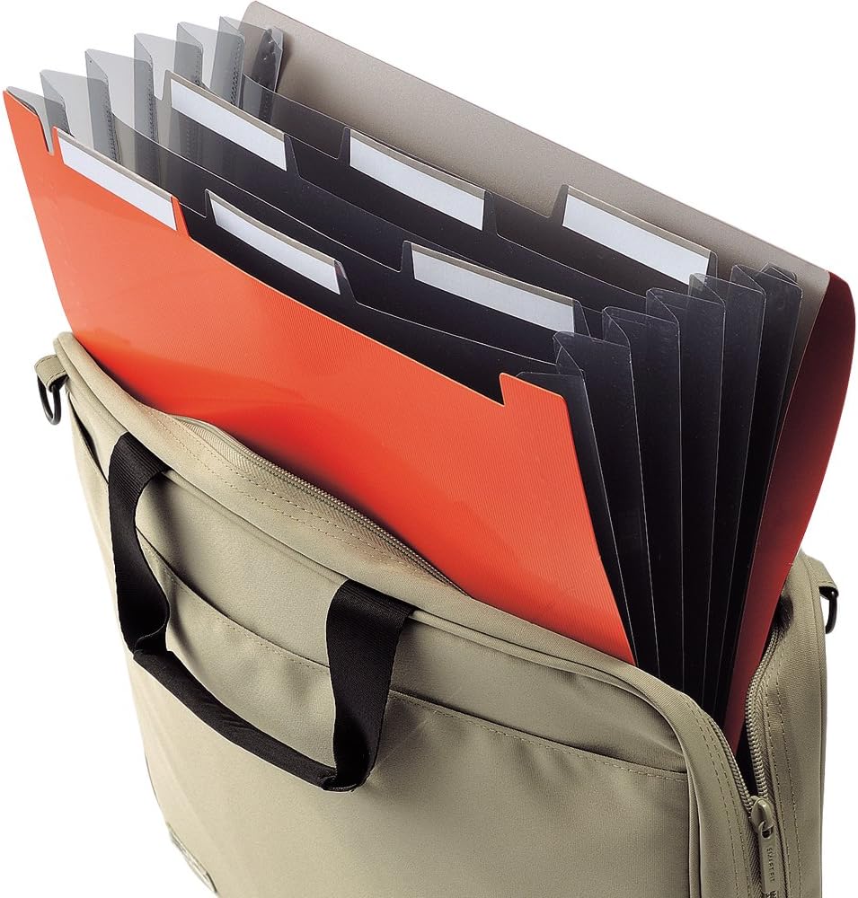 Lab Proof Folder Lihit Lab Carrying Document Smart Fit A4 File Folder 6 Pocket