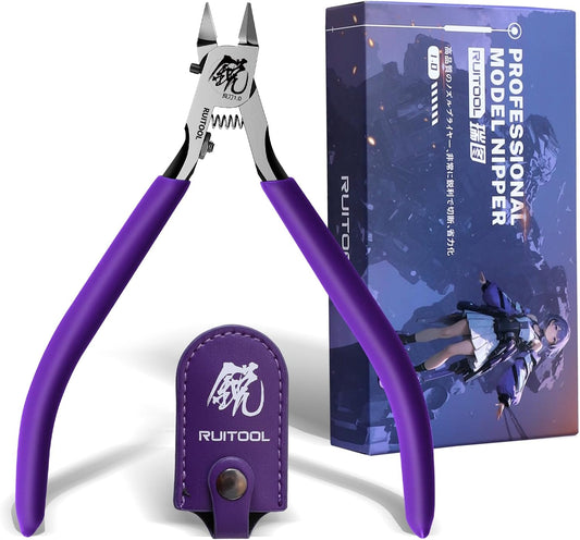 RUITOOL Model Nipper RM 1.0 Purple for Plastic Models - TTpen