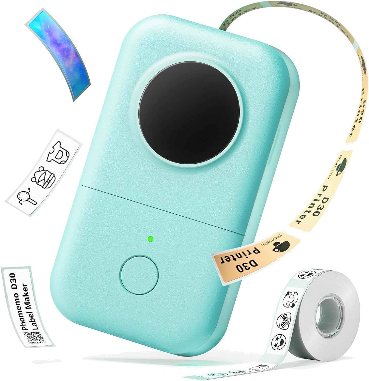 Phomemo D30 1/2 Inch Sticker Label Maker Machine Printer