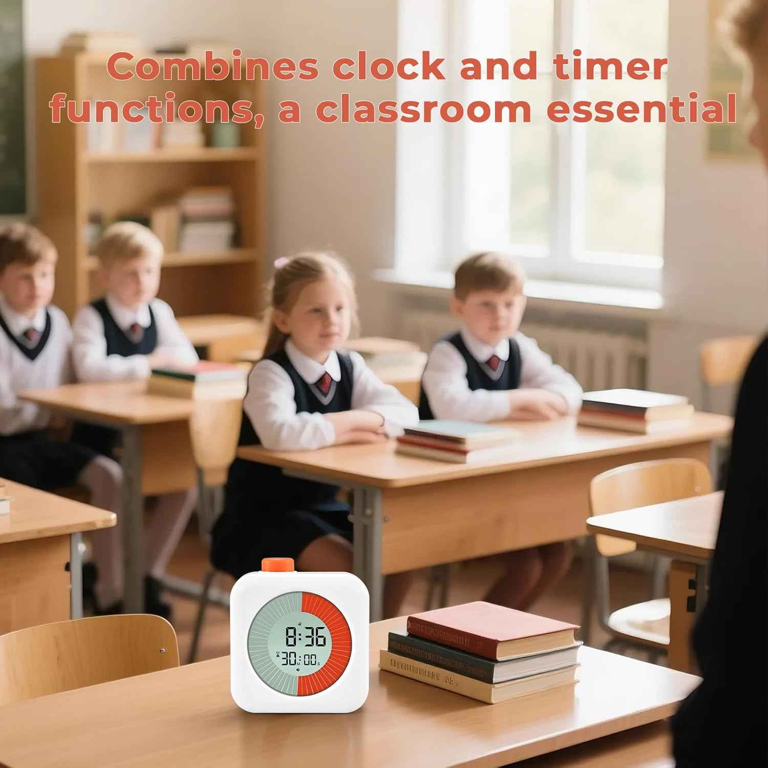 Digital Visual Timer 60-Minute Countdown (3-in-1) for Kids & Adults