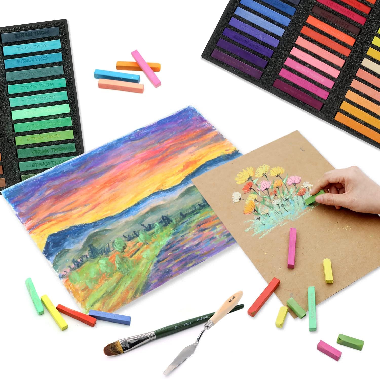 Mont Marte Soft Pastels Signature 12 Colours