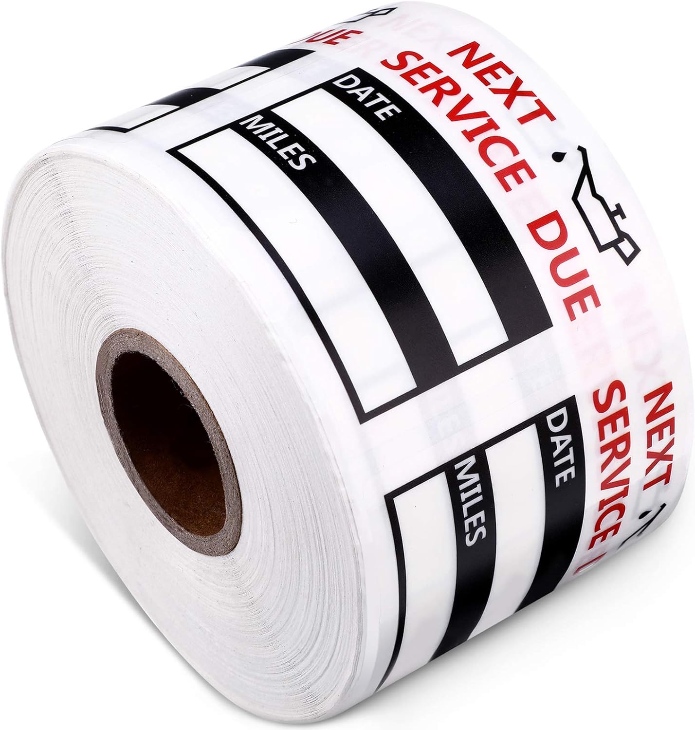 600Pcs Oil Change Reminder Stickers Service Reminder Labels