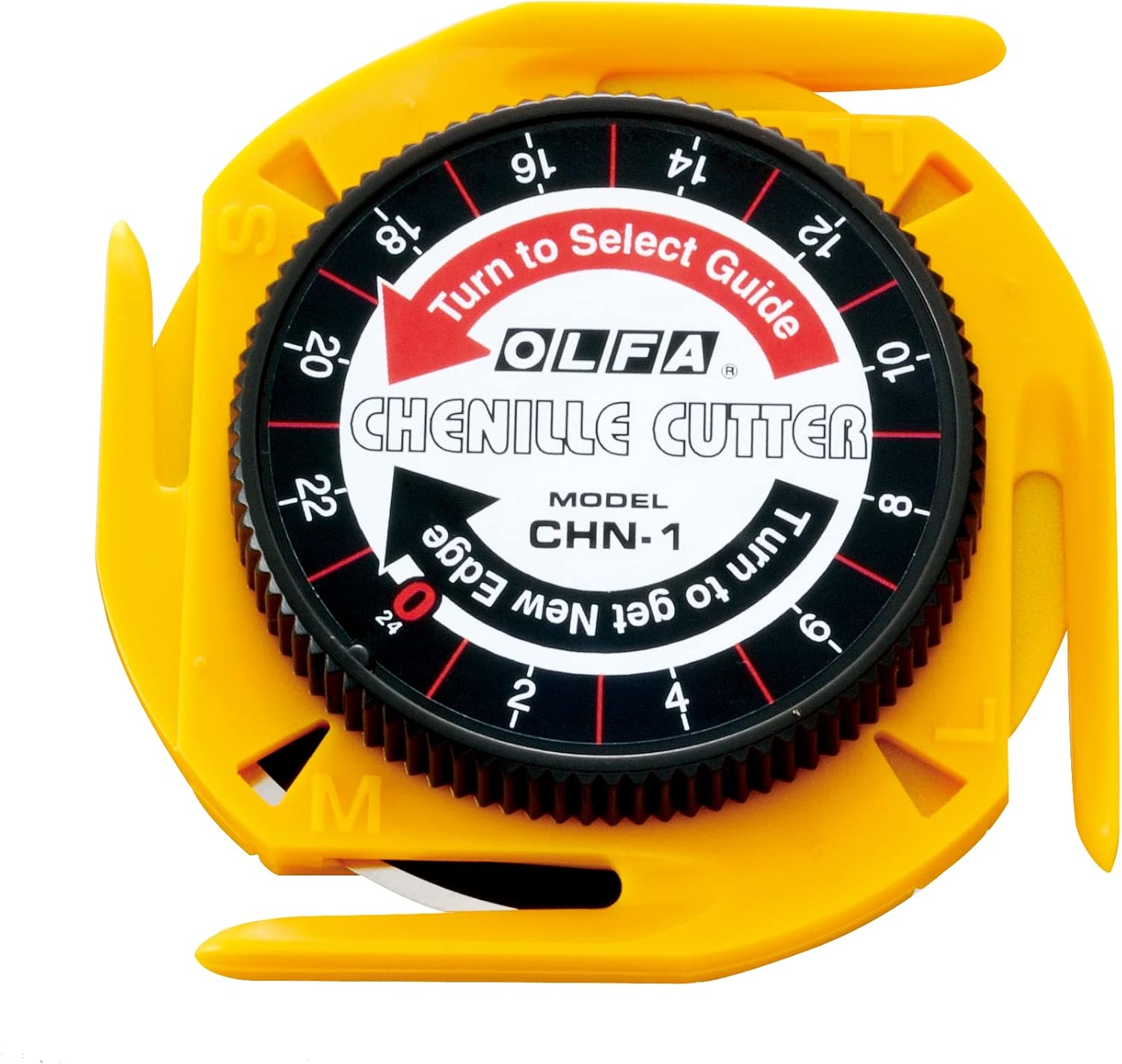 OLFA Chenille-skärare, gul (CHN-1) för sömnad, quiltning