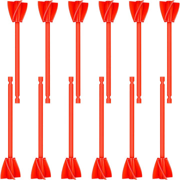12Pcs Helix Paint Mixer Drill Attachment