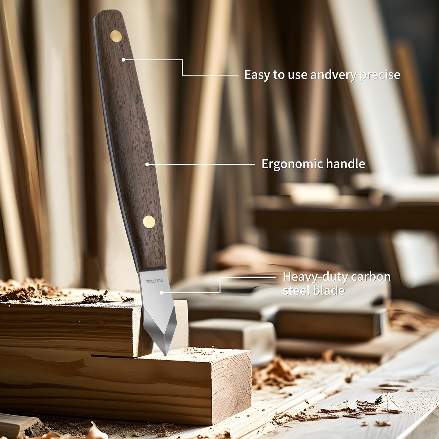 RUITOOL Marking Knife, Woodworking Scribing Carving Knife - TTpen