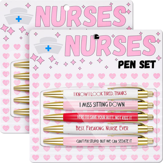 10pcs Nurses Ballpoint Pen Set