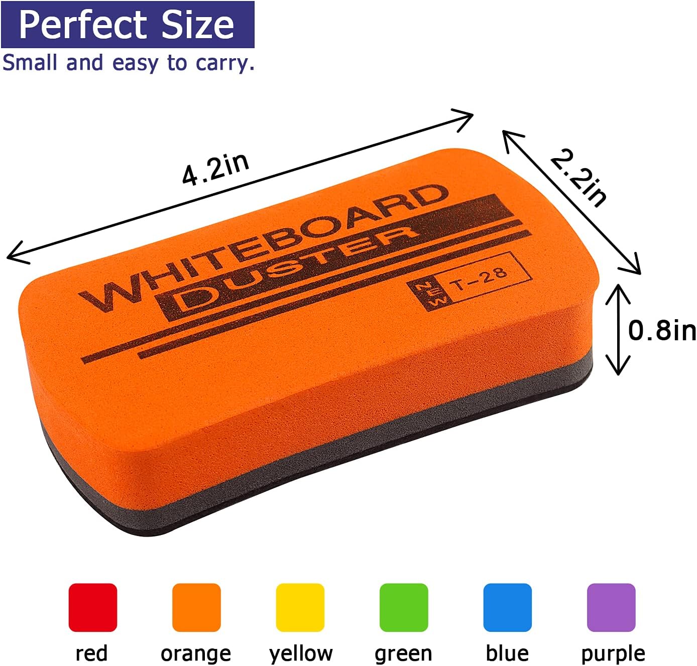 6 Pack Dry Erase Eraser for White Board