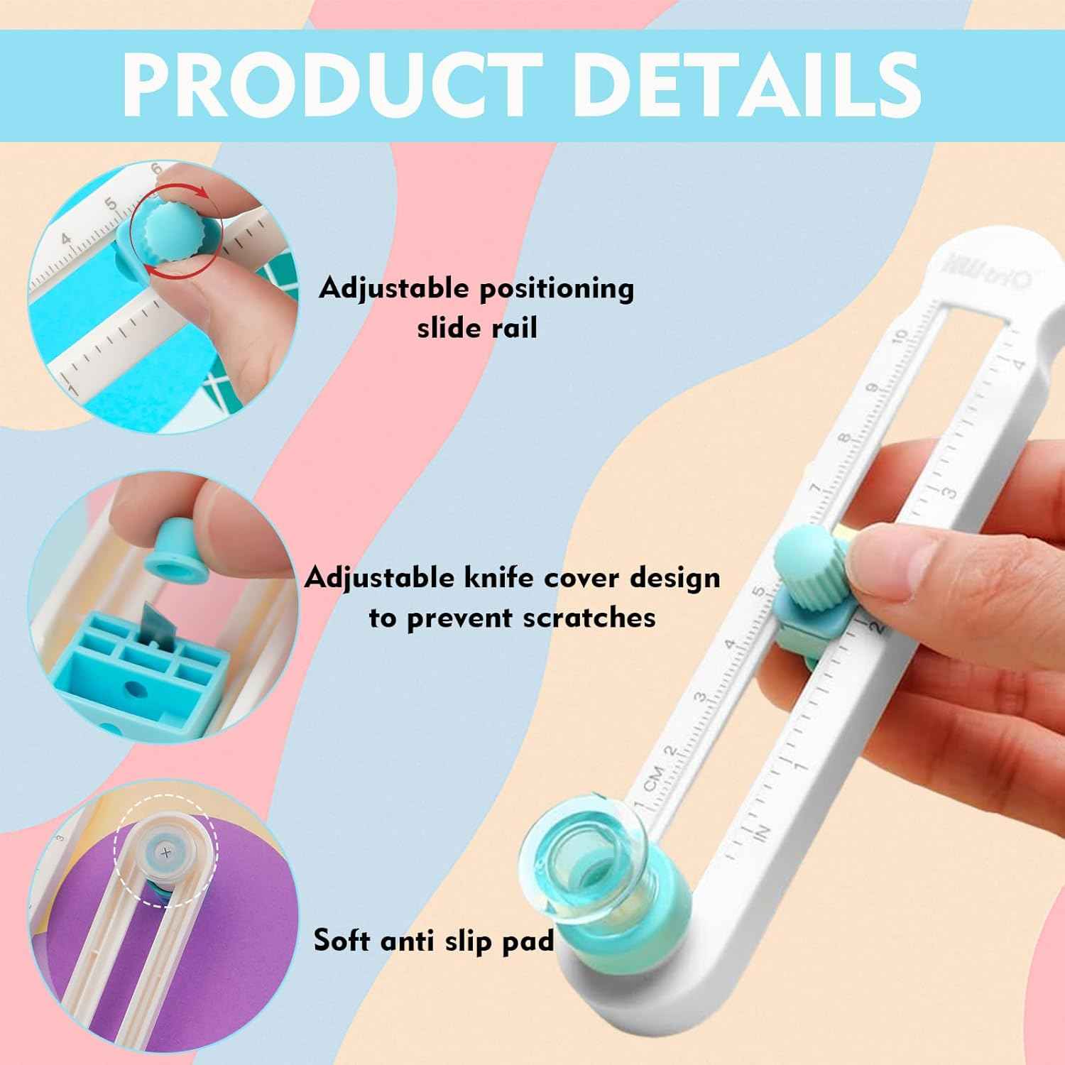 KW-triO Circle Cutter 4/6 Inch For Paper Crafts