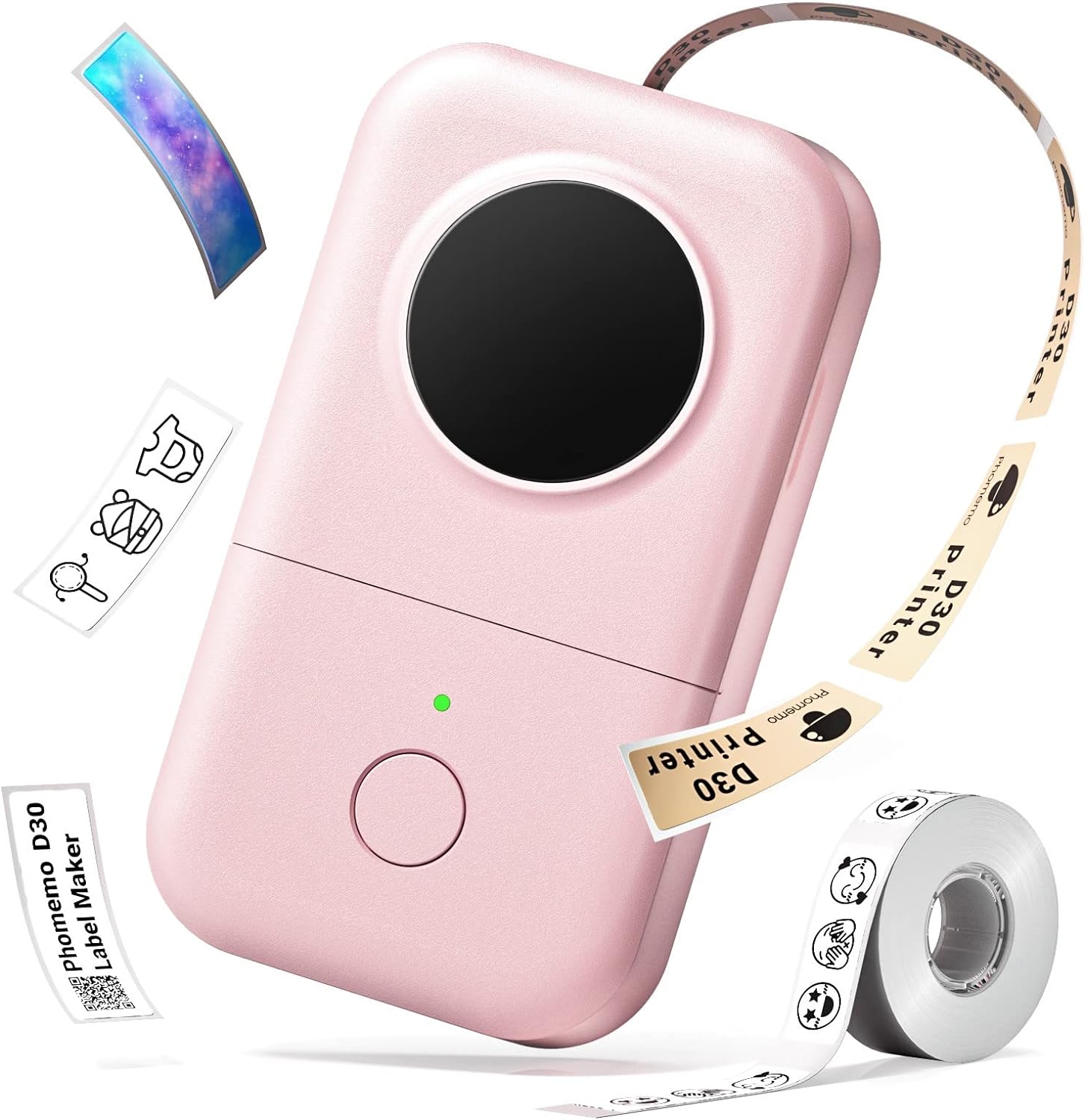 Phomemo D30 1/2 Inch Sticker Label Maker Machine Printer