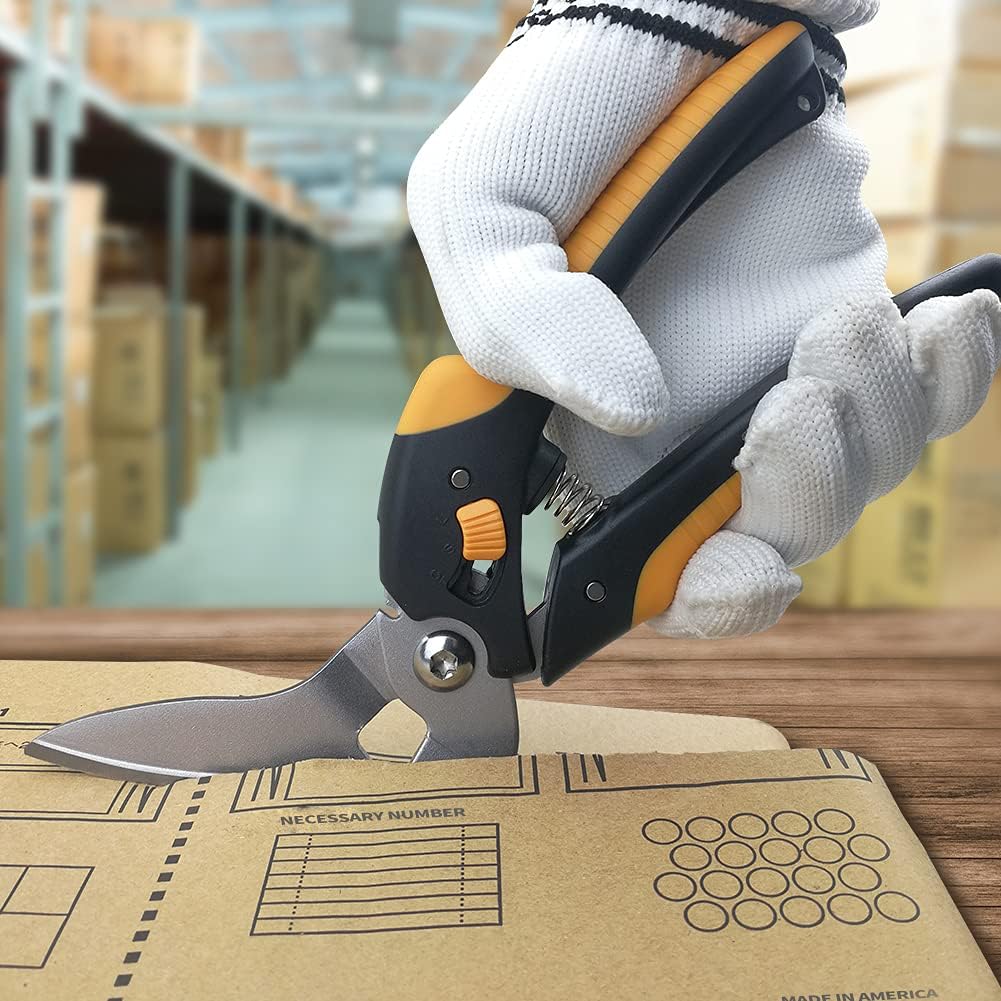 Stedi 9-Inch Scissor Heavy Duty Cardboard and Carpet Shears