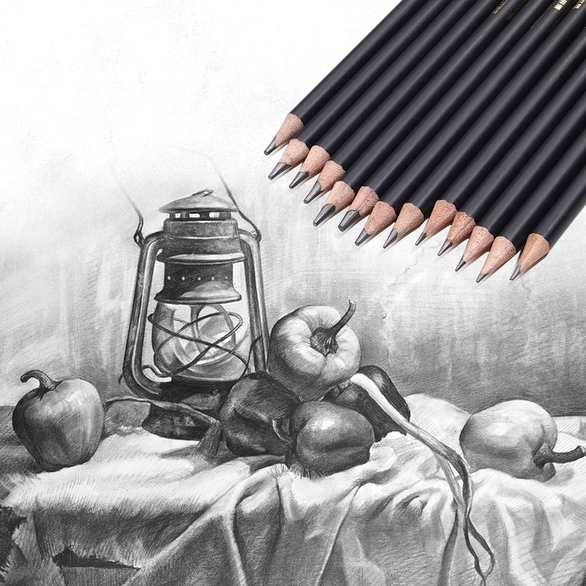 30pcs Professional Art Drawing Sketching Pencils