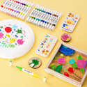 Feutres Acryliques 48 Couleurs - Double Pointe (fine Et Pinceau) - Pour Bois, Verre, Toile, Céramique - 2