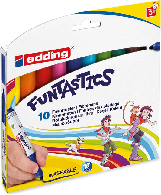 edding 14 FUNTASTICS Watercolor Marker Pen 10 Colour