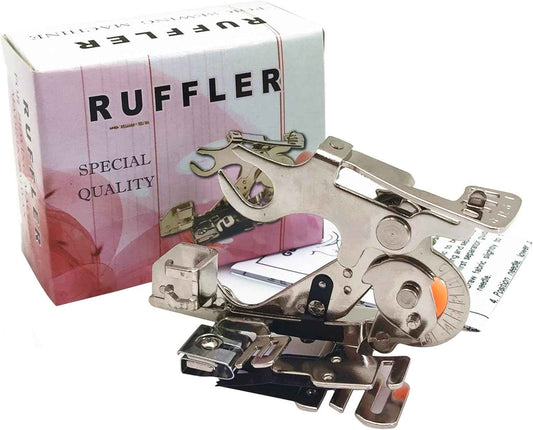 Ruffler Foot (#55705) Sewing Machine Presser Foot Pink Box