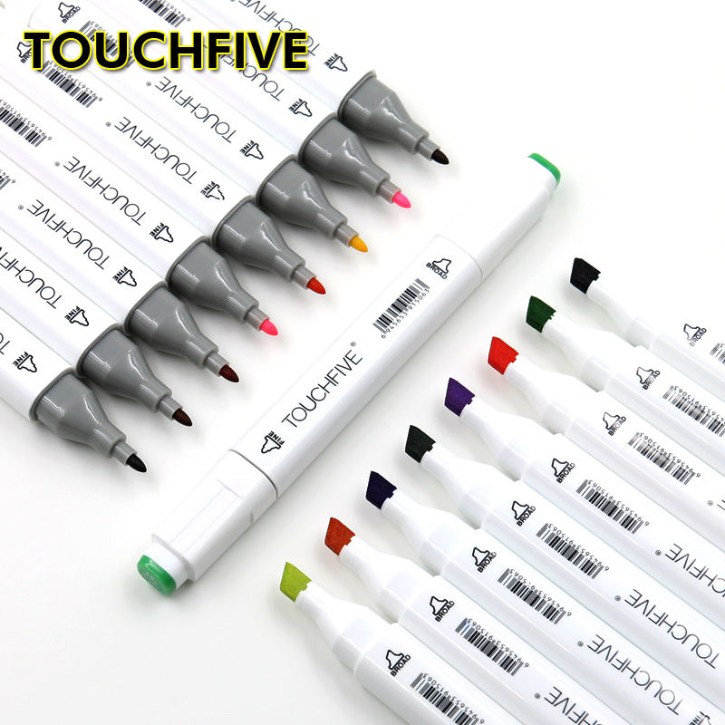 TOUCHFIVE Skin Tone Markers 24 Color Set for Portrait Illustration