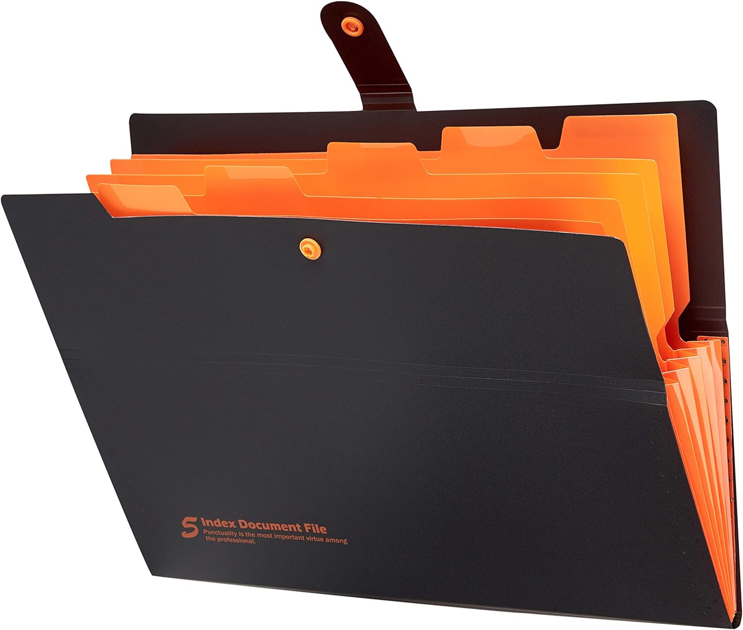 4 Pack Expanding File Folders with 6 Pockets,A4 Letter Size