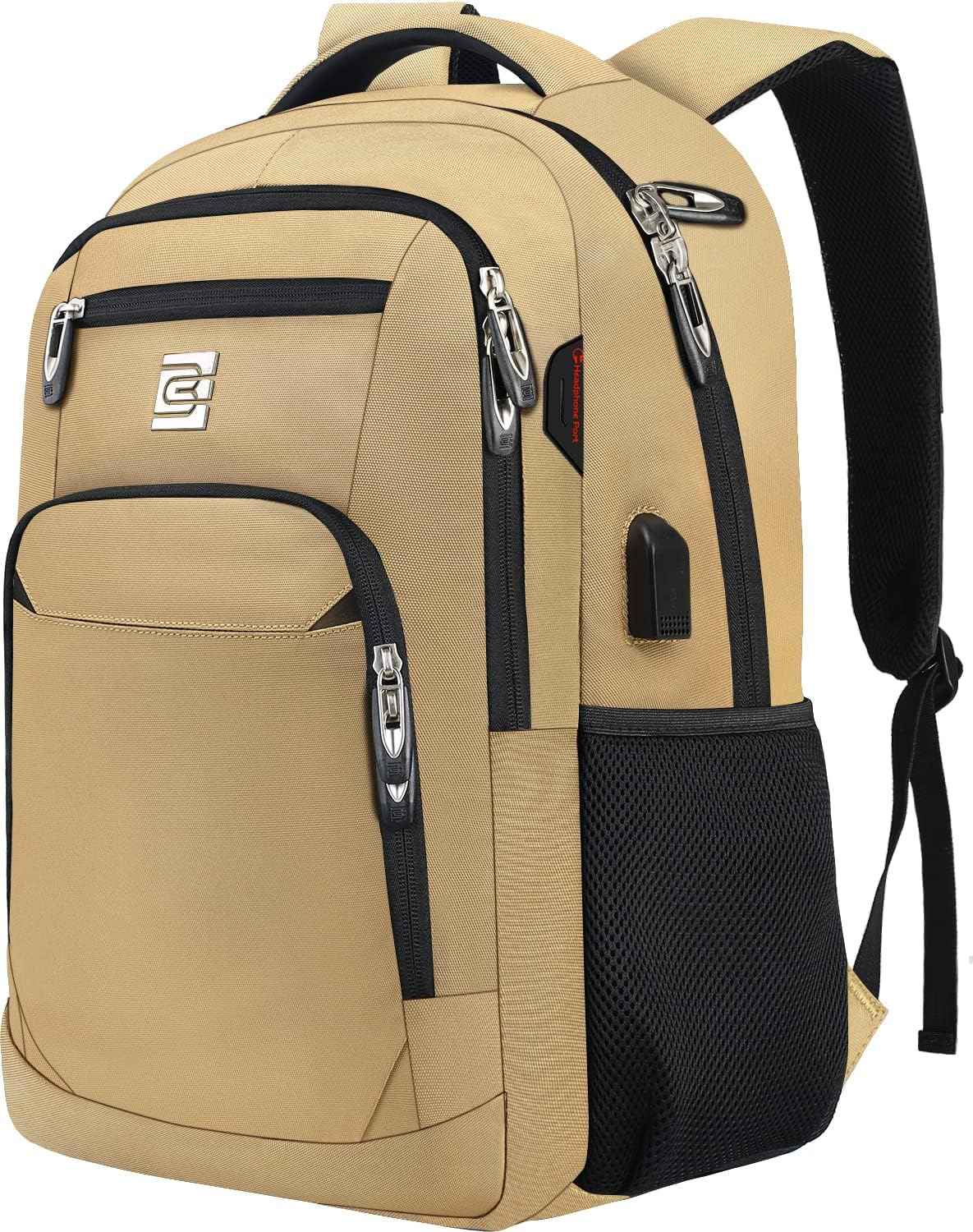 bronze times laptop backpack usb charge port Bruno Cavalli Laptop Backpack with USB Charging Port Fit 15.6 inch Not