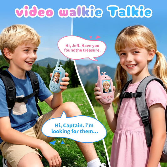 Päivitetyt videopuhelimet lapsille, 2 pakkausta ladattavia