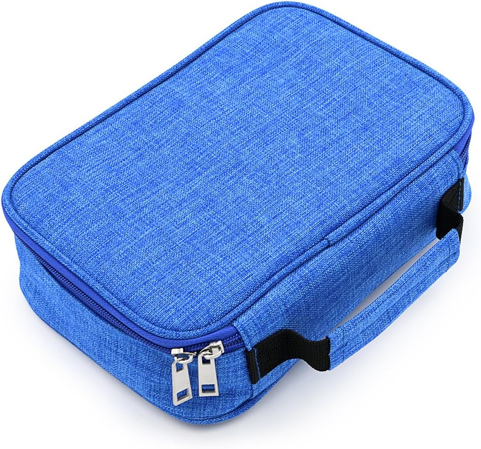 72 Slots High Capacity Zipper Pens Pencil Case