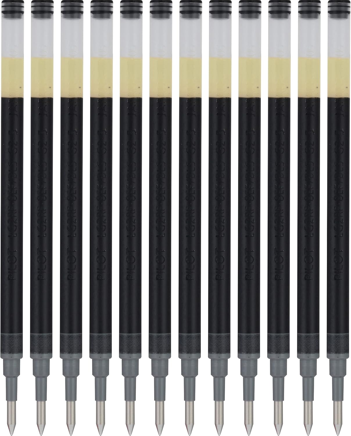 Náplň do gelového pera Pilot G2 - 0,5 mm/0,7 mm - černá/modrá/červená - balení 12 kusů