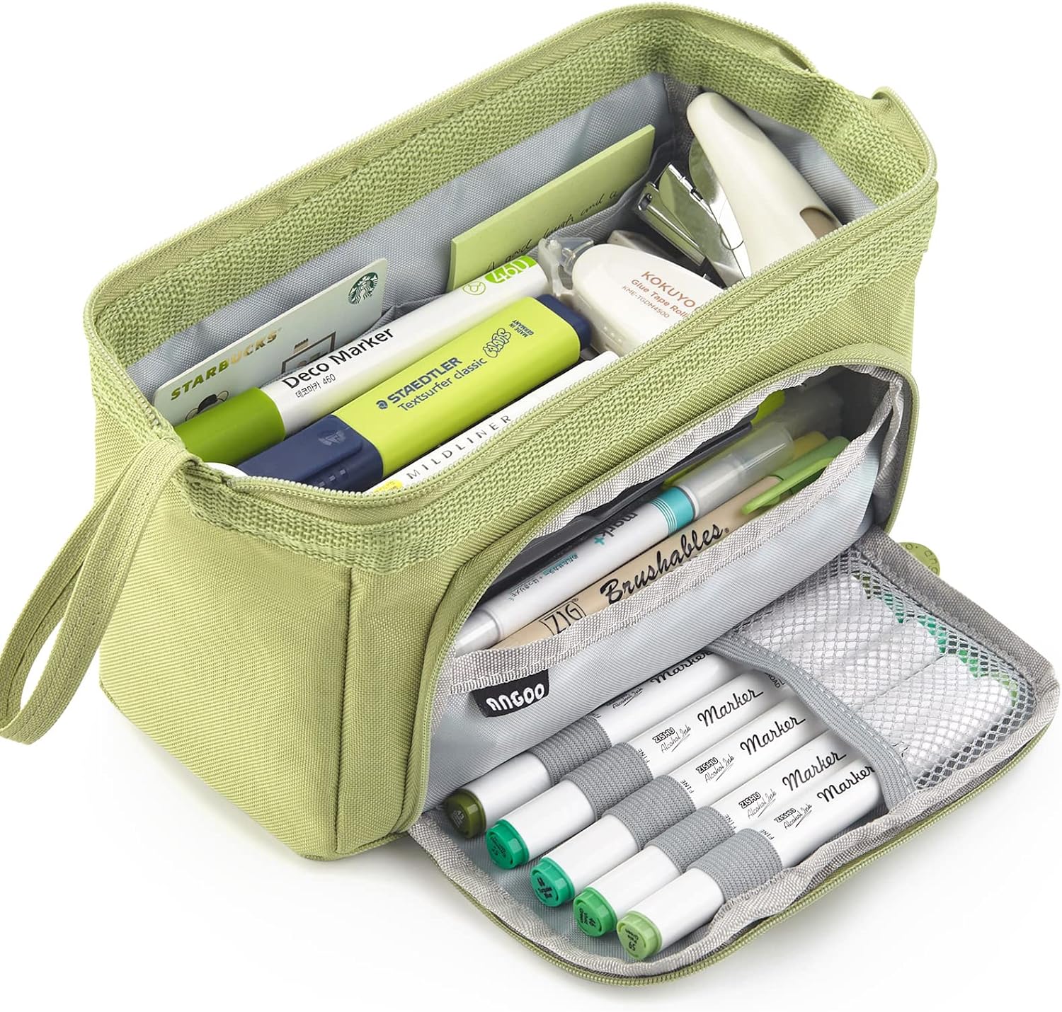 Pencil Case Large Capacity Pencil Pouch Handheld Pen Bag