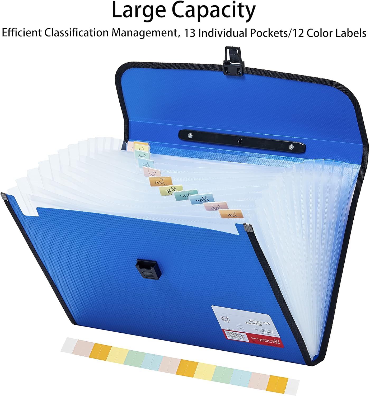 13 Pocket Expanding File Folder for FC A4 Paper