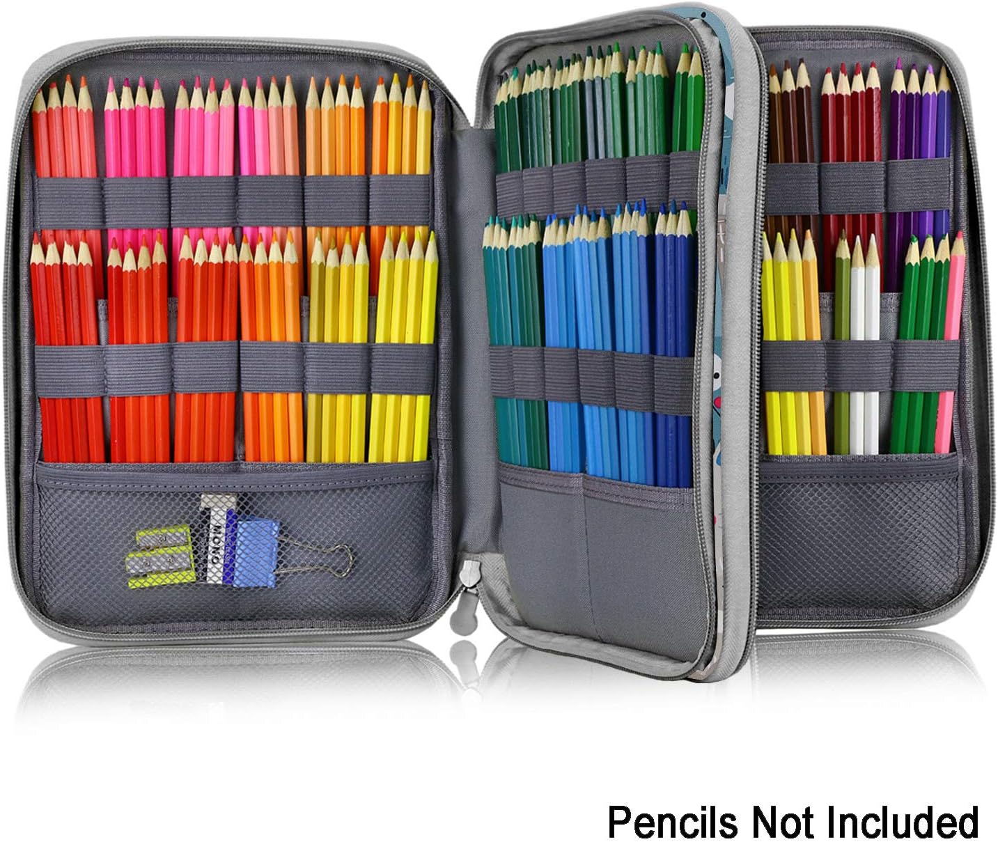 Cat Pattern 192 Slots Colored Pencil Case