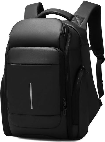 Eurcool Laptop Backpack for Men,15.6 inch Travel Business Anti-theft Black Bag