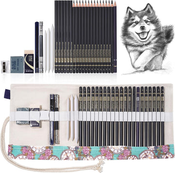 30pcs Professional Art Drawing Sketching Pencils