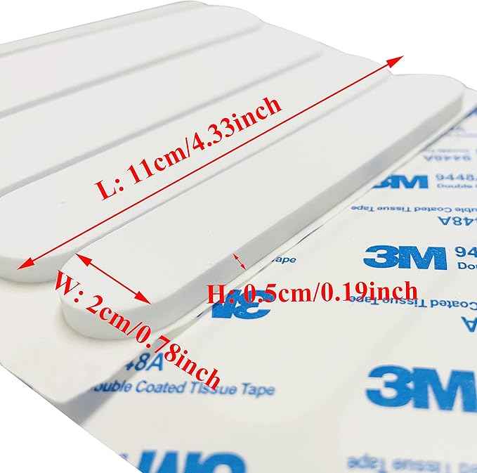 30pcs Hat Size Tape Reducer Inserts Liner Foam Black and White