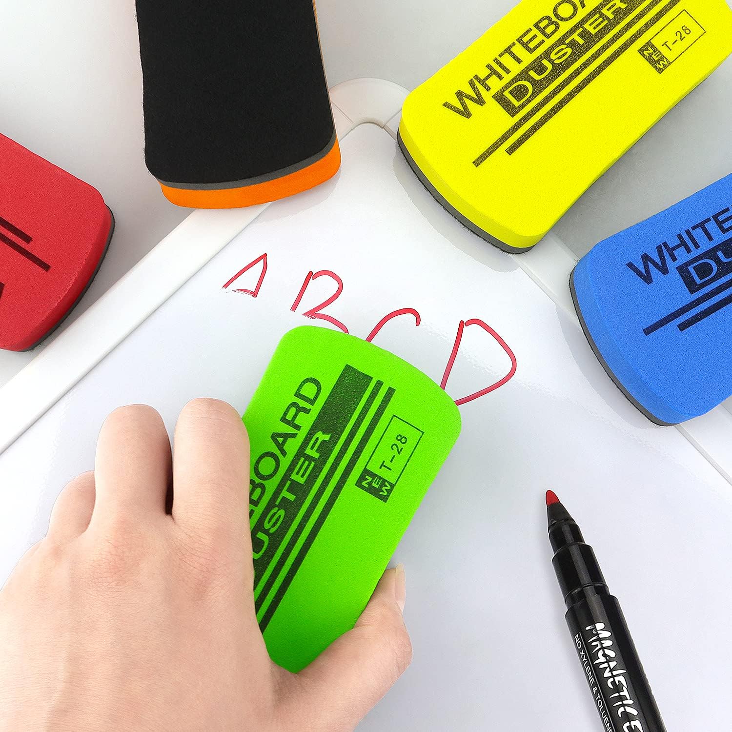 6 Pack Dry Erase Eraser for White Board