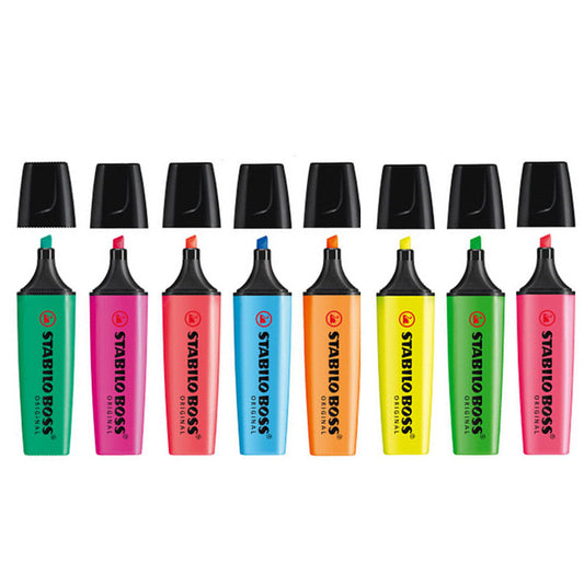 STABILO BOSS ORIGINAL 70 Refillable Highlighter 2-5 mm [3 Pieces]