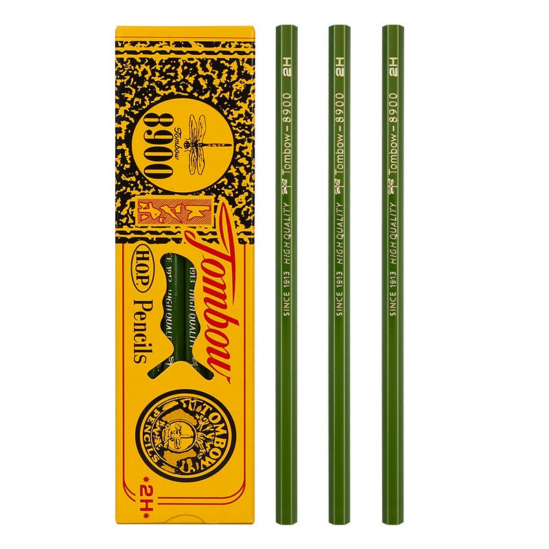 TOMBOW 8900 Drawing Pencils, 2B-2H, 12-Pack