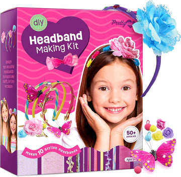 Набор для изготовления повязки на голову для девочек и детей
