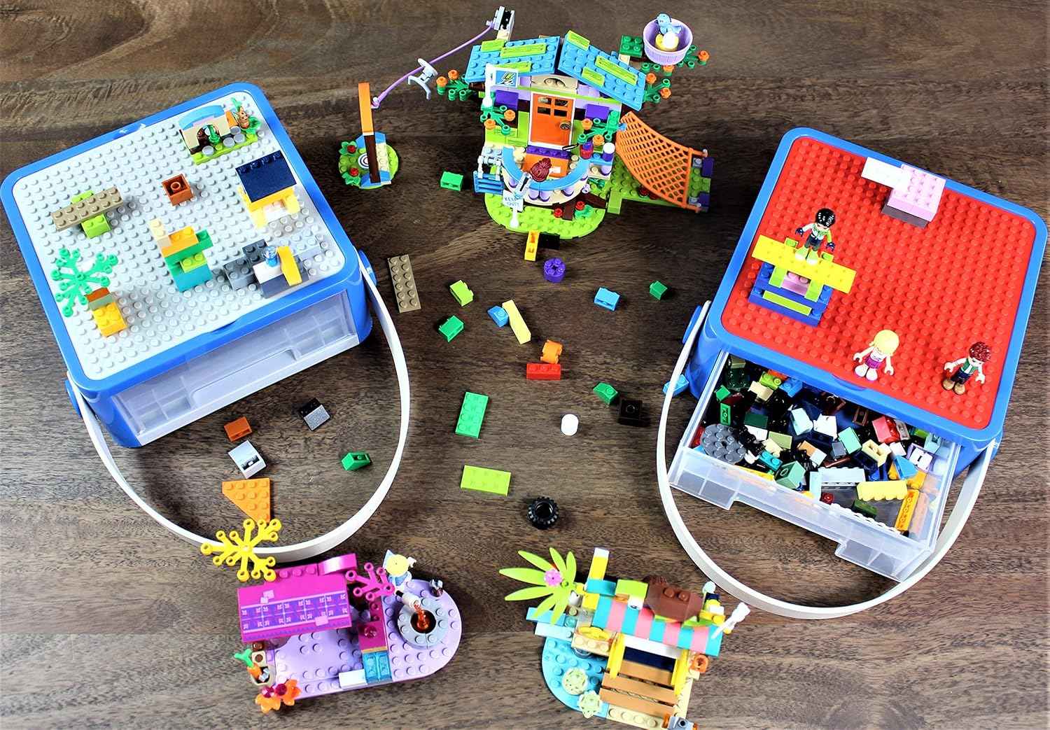 Bins & Things Storage Bin Organizer Box for LEGO Building Blocks