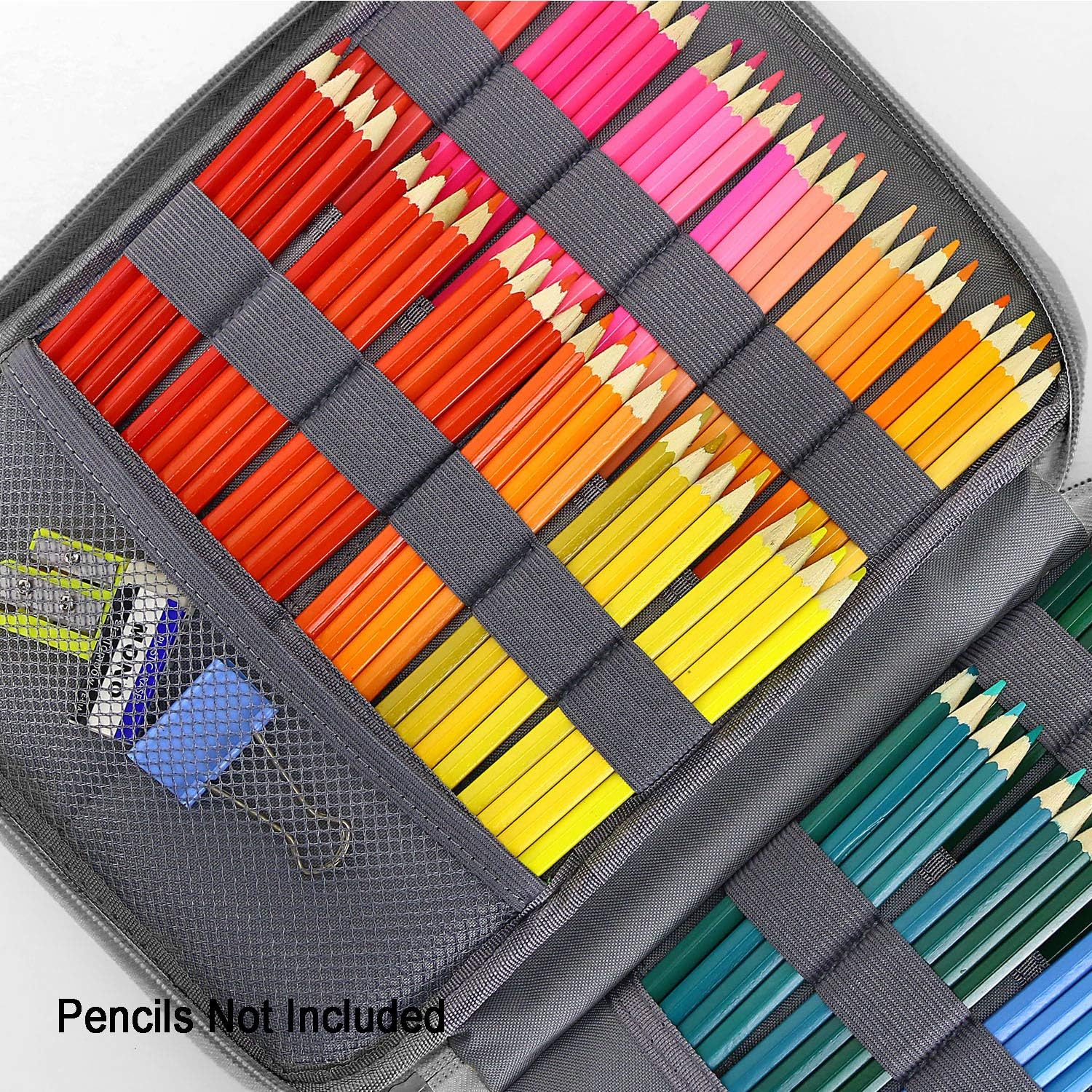 Cat Pattern 192 Slots Colored Pencil Case