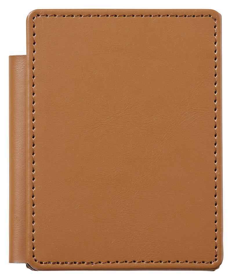 King Jim Lezaface U Slide-clip Memo Pad A7 Camel
