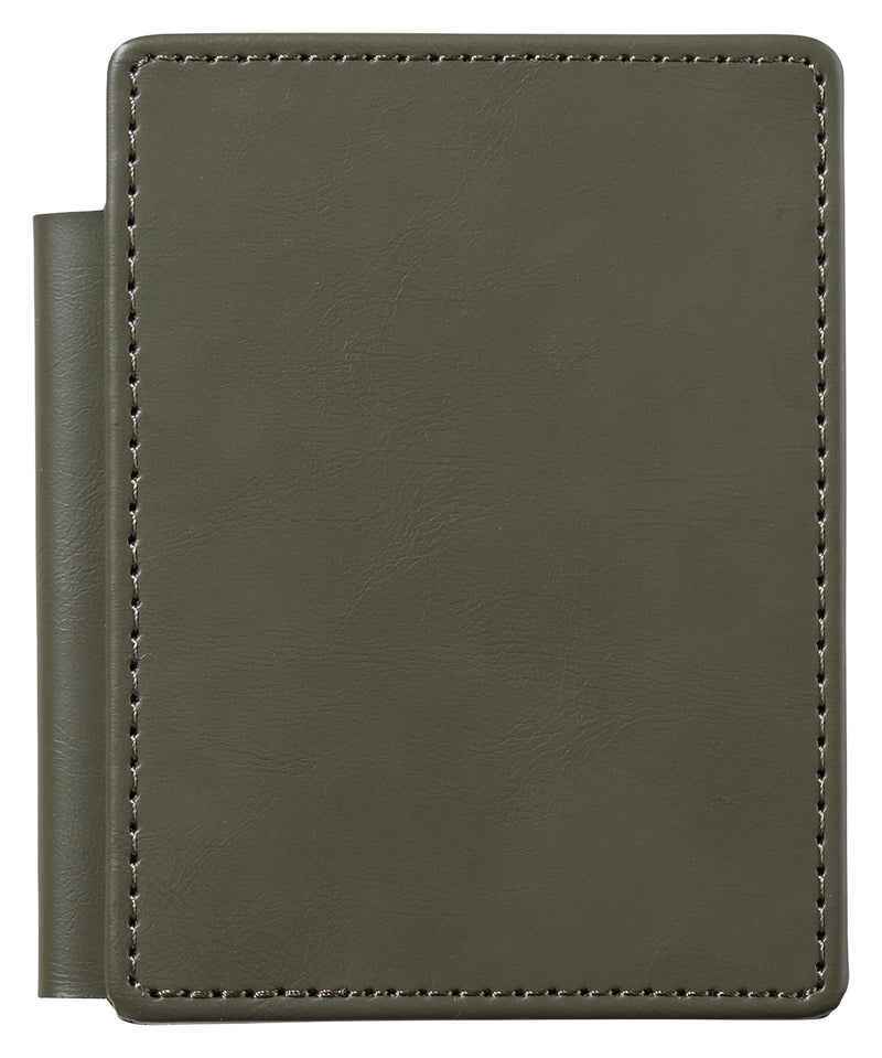 King Jim Lezaface U Slide-clip Memo Pad A7 Olive
