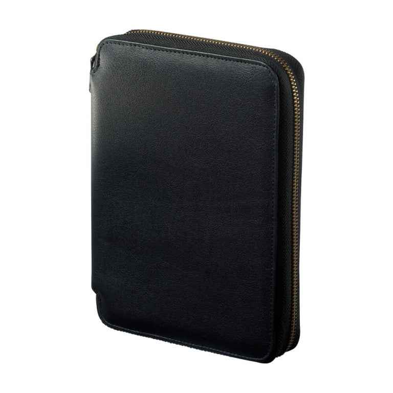 LIHIT LAB A-3803 Stand Book Pen Case PU Leather