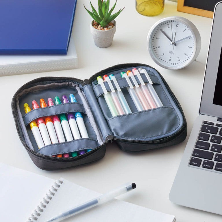 LIHIT LAB A-7551 Zipper Pencil Case