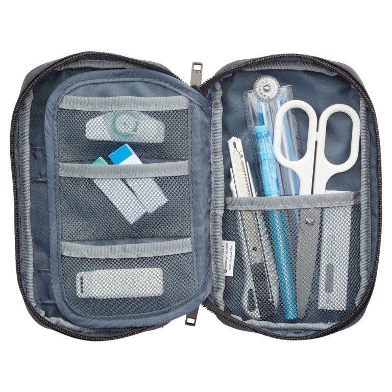 LIHIT LAB A-7551 Zipper Pencil Case