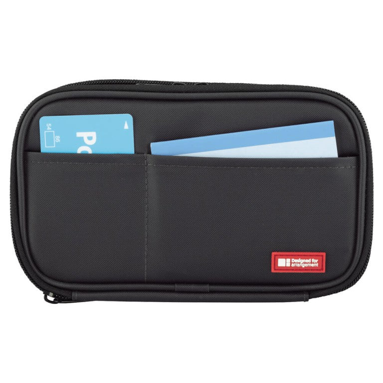 LIHIT LAB A-7556 Zipper Pencil Case Triple