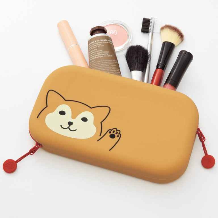 LIHITLAB PuniLabo Zipper Pen Pouch Silicone A-7716