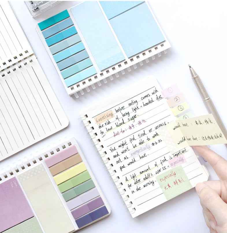 Office Sticker Notebook A6 Size Notebook with Sticker Notes 105x145mm