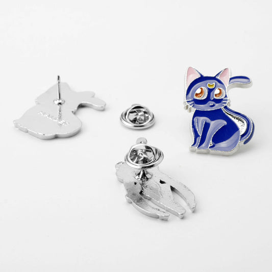 Sailor Moon Luna Droplet Alloy Brooch 3 Pack