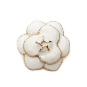 Weiße Rose-Blüten Metallknöpfe mit Goldrand und Stern-Akzenten, 17,5/22,5 mm