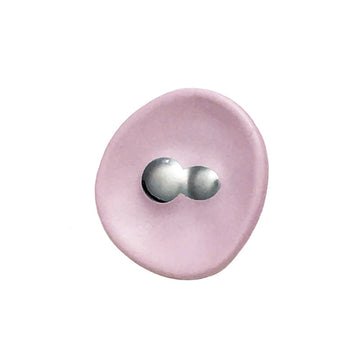 12,5mm konkave Metallknöpfe, rosa mit Metallösen