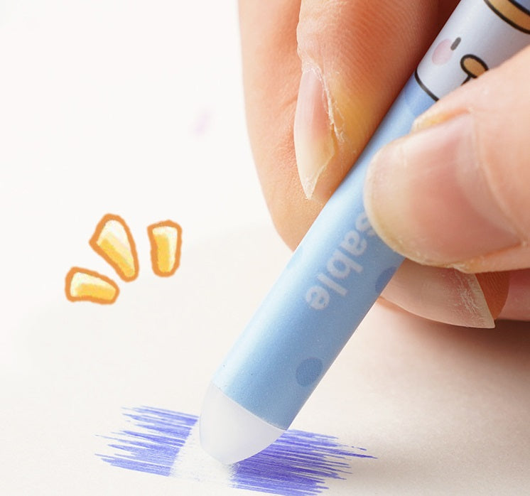Animal Zoo Erasable Gel Pens 0.5mm Set of 16