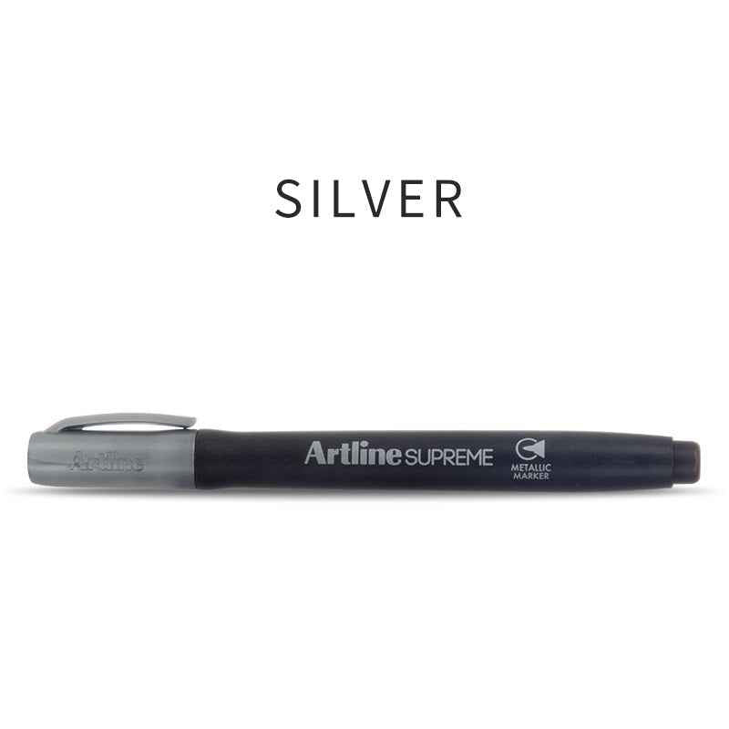 Artline SUPREME Metallic Marker Sets | 1.0mm Bullet Tip | 4 Pack