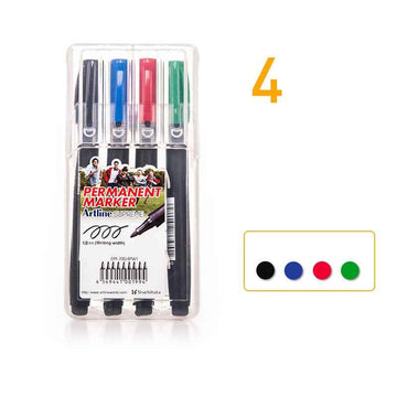 Artline SUPREME PERMANENT MARKER 1.0MM Bullet Nib 4 Colors